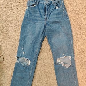 Abercrombie and Fitch The 90's Straight Ultra High Rise Jeans